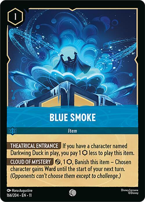 Blue Smoke 166/204 (Winterspell)  - Cold Foil