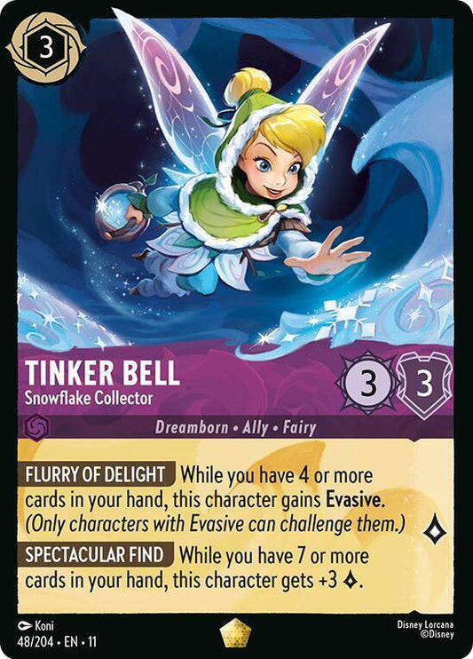 Tinker Bell, Snowflake Collector 48/204 (Winterspell) 