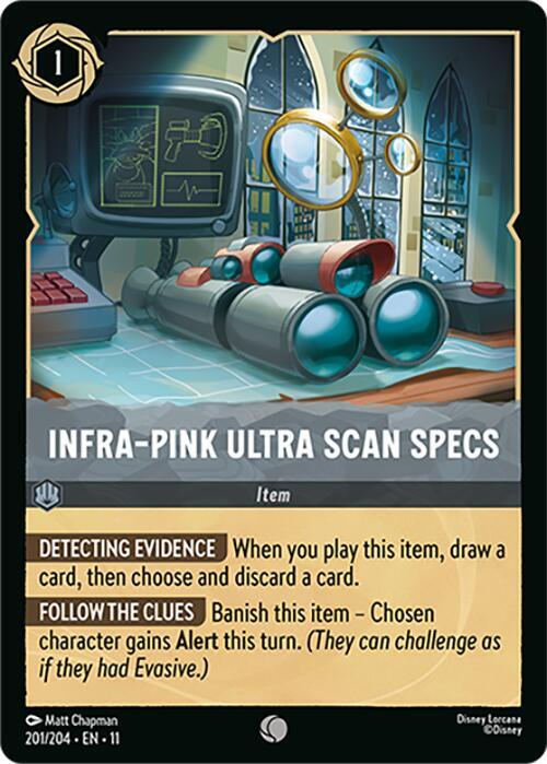 Infra-Pink Ultra Scan Specs 201/204 (Winterspell) 