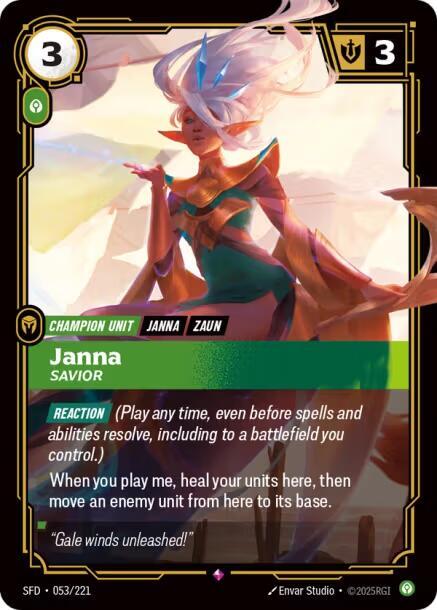 Janna Savior (Spiritforged)  - Foil