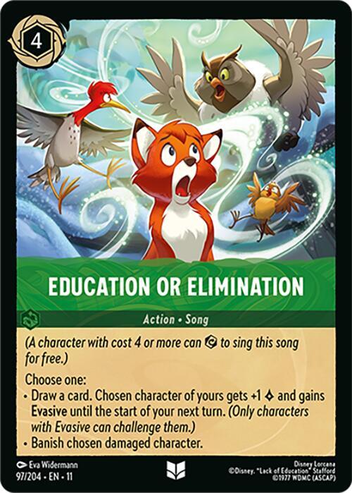 Education or Elimination 97/204 (Winterspell) 