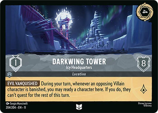 Darkwing Tower, Icy Headquarters 204/204 (Winterspell) 