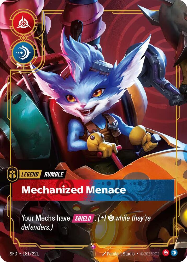 Rumble Mechanized Menace (Spiritforged)  - Foil