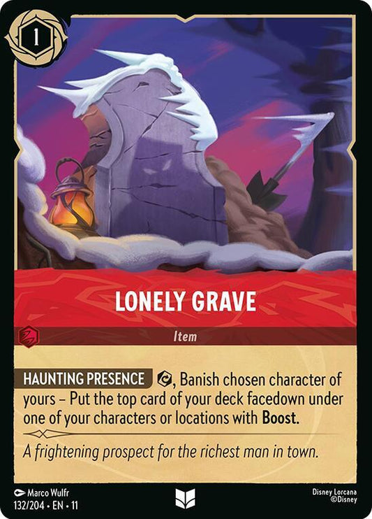 Lonely Grave 132/204 (Winterspell)  - Cold Foil