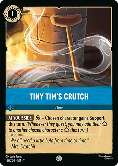 Tiny Tim's Crutch 167/204 (Winterspell)  - Cold Foil