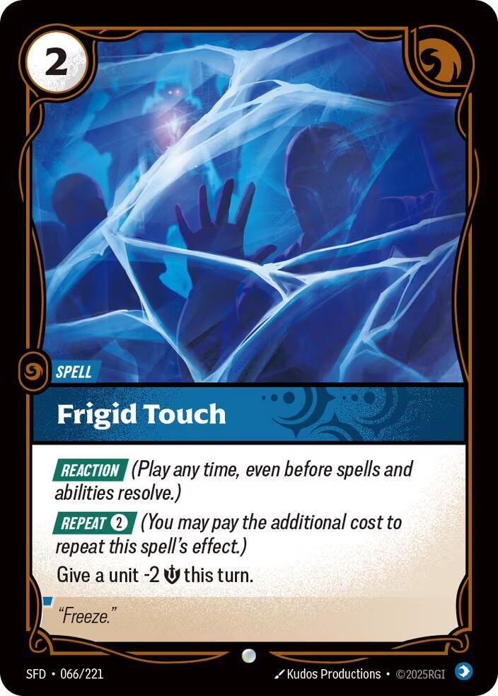Frigid Touch 066/221 (Spiritforged) 