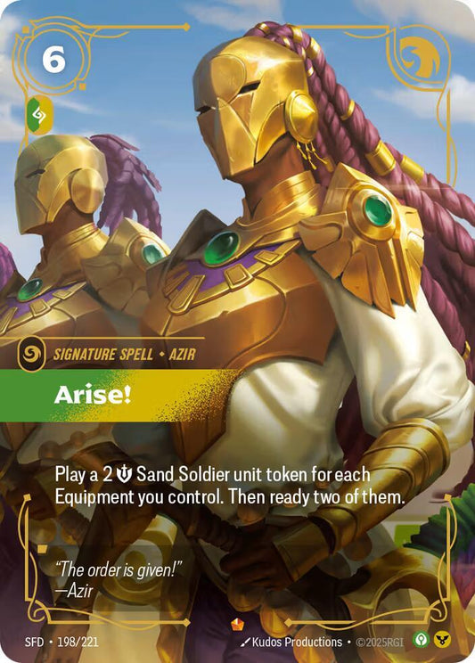 Arise 198/221 (Spiritforged)  - Foil