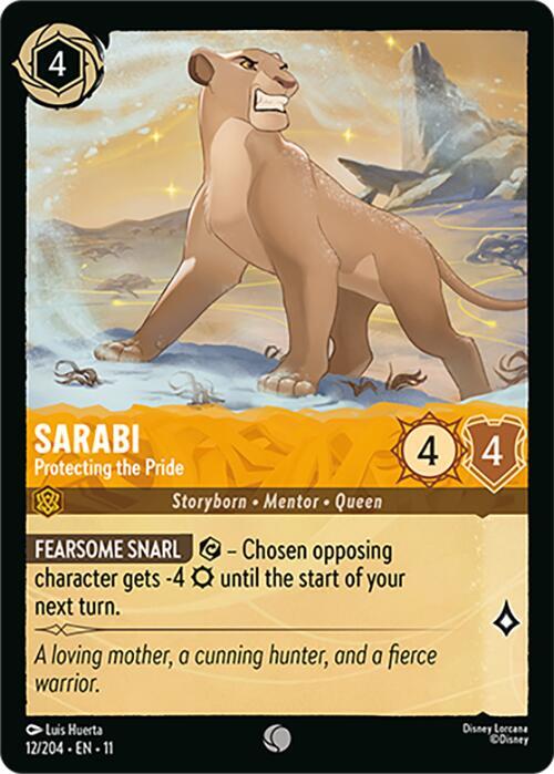Sarabi, Protecting the Pride 12/204 (Winterspell) 