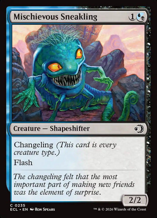 Mischievous Sneakling 235/273 (Lorwyn Eclipsed)  - Foil