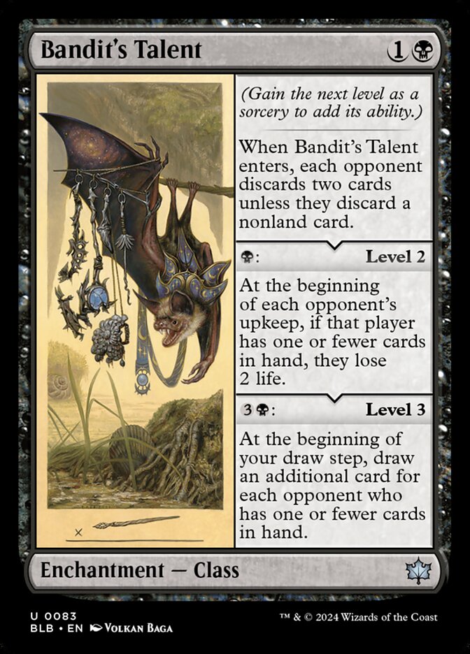 Bandit's Talent 83 (Bloomburrow)  - Foil