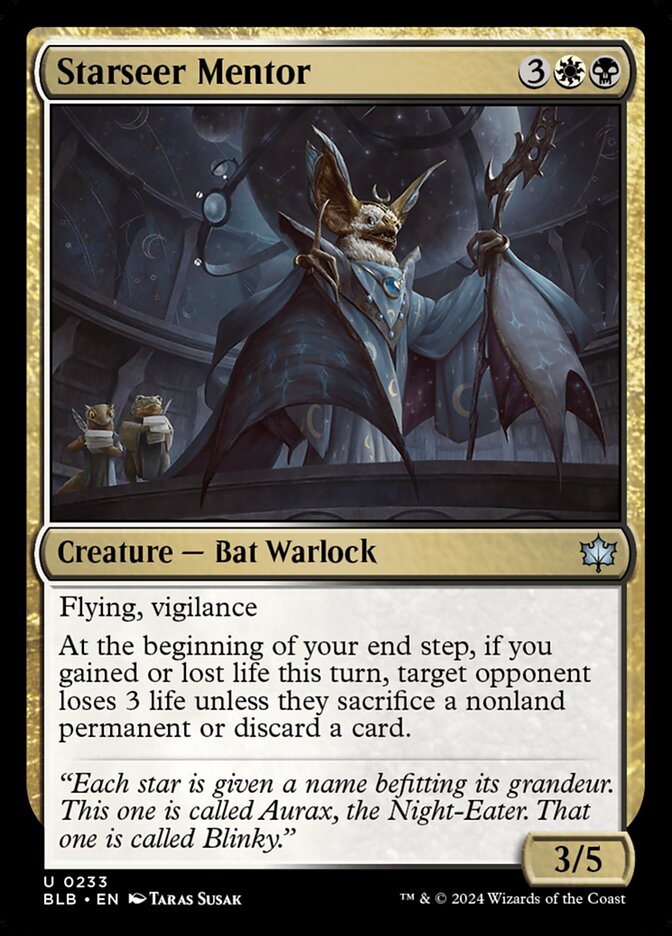 Starseer Mentor 233 (Bloomburrow) 