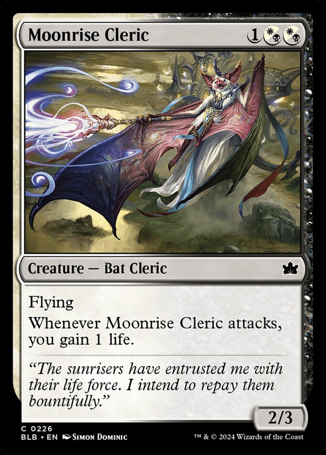 Moonrise Cleric 226 (Bloomburrow) 