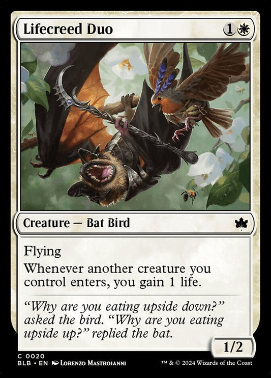Lifecreed Duo 20 (Bloomburrow)  - Foil