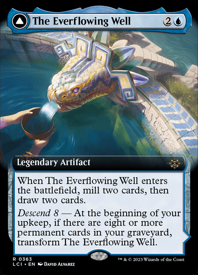 The Everflowing Well // The Myriad Pools 363/291 (The Lost Caverns of Ixalan)  - Extended Art