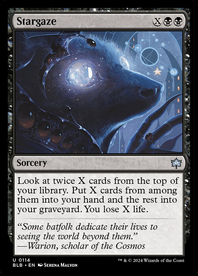 Stargaze 114 (Bloomburrow)  - Foil