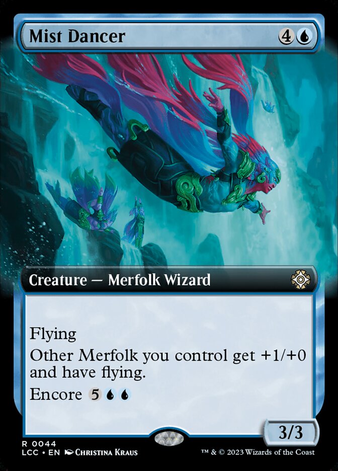 Mist Dancer 44/370 (Commander: The Lost Caverns of Ixalan)  - Extended Art