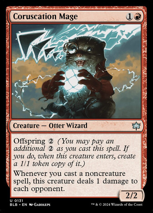 Coruscation Mage 131 (Bloomburrow) 