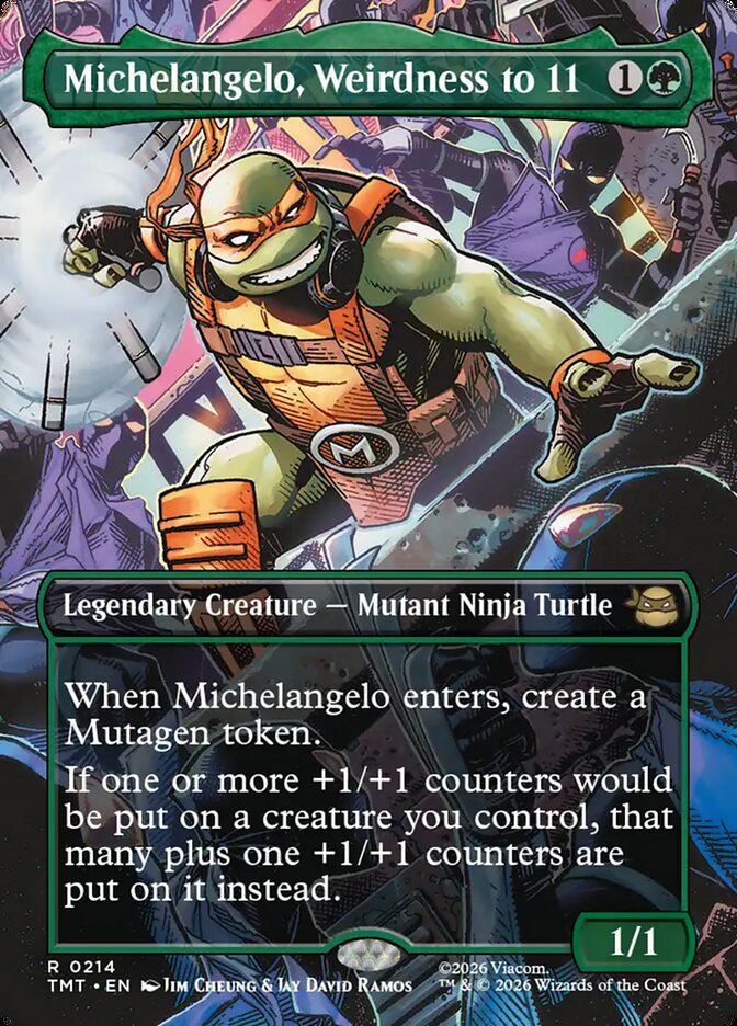 Michelangelo, Weirdness to 11 (Teenage Mutant Ninja Turtles)  - undefined
