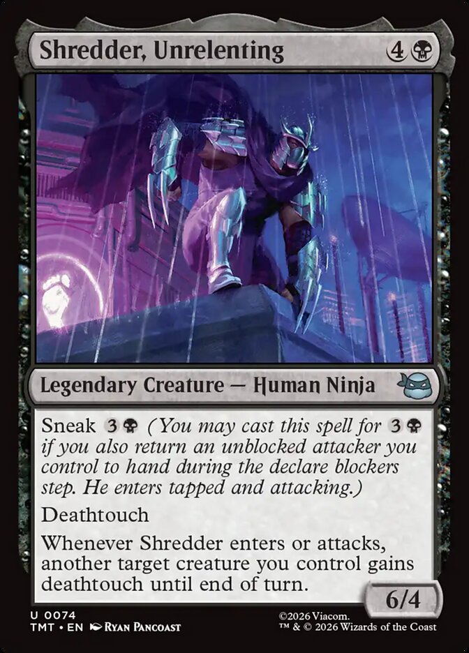 Shredder, Unrelenting (Teenage Mutant Ninja Turtles)  - undefined