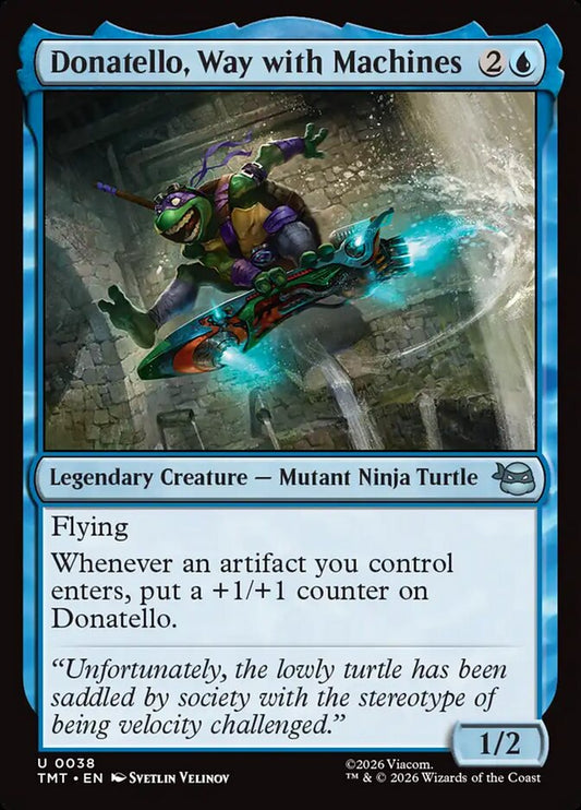 Donatello, Way with Machines 38 (Teenage Mutant Ninja Turtles)  - Foil
