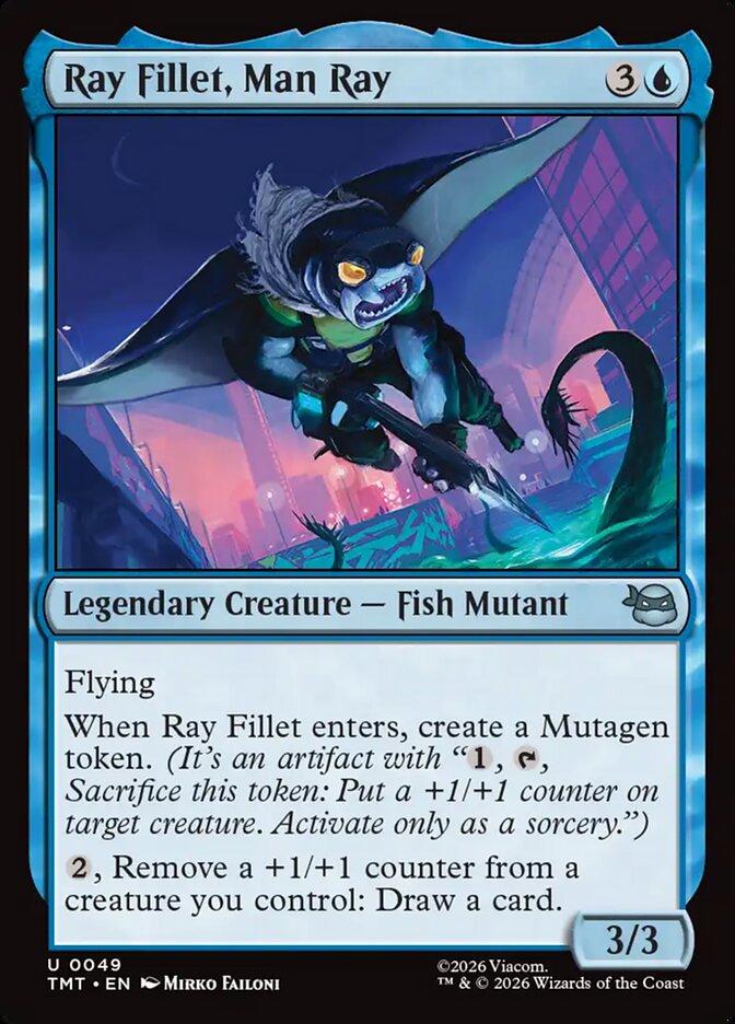 Ray Fillet, Man Ray (Teenage Mutant Ninja Turtles)  - undefined