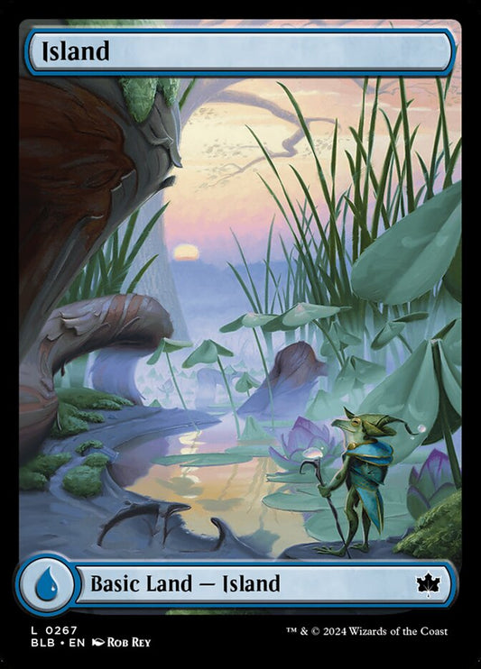 Island 267 (Bloomburrow)  - Foil