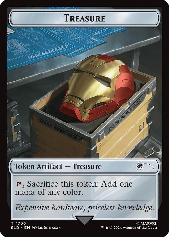 Treasure 1736 (Secret Lair Drop Series)  - Rainbow Foil