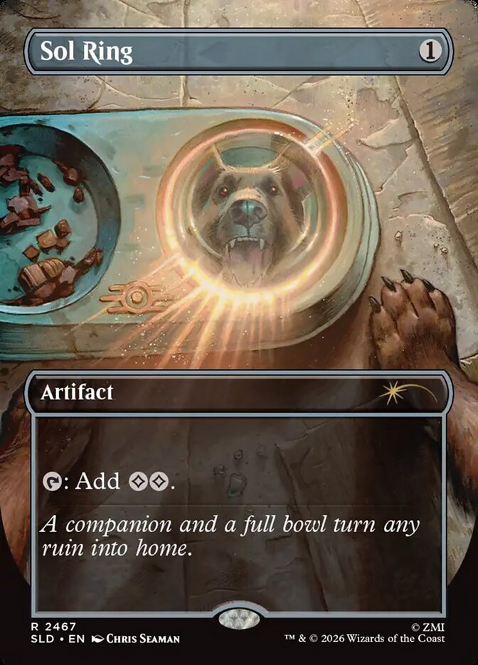 Sol Ring 2467 (Secret Lair Drop Series)  - Borderless Foil