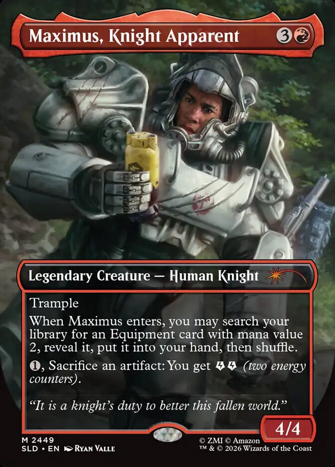 Maximus, Knight Apparent 2449 (Secret Lair Drop Series)  - Borderless