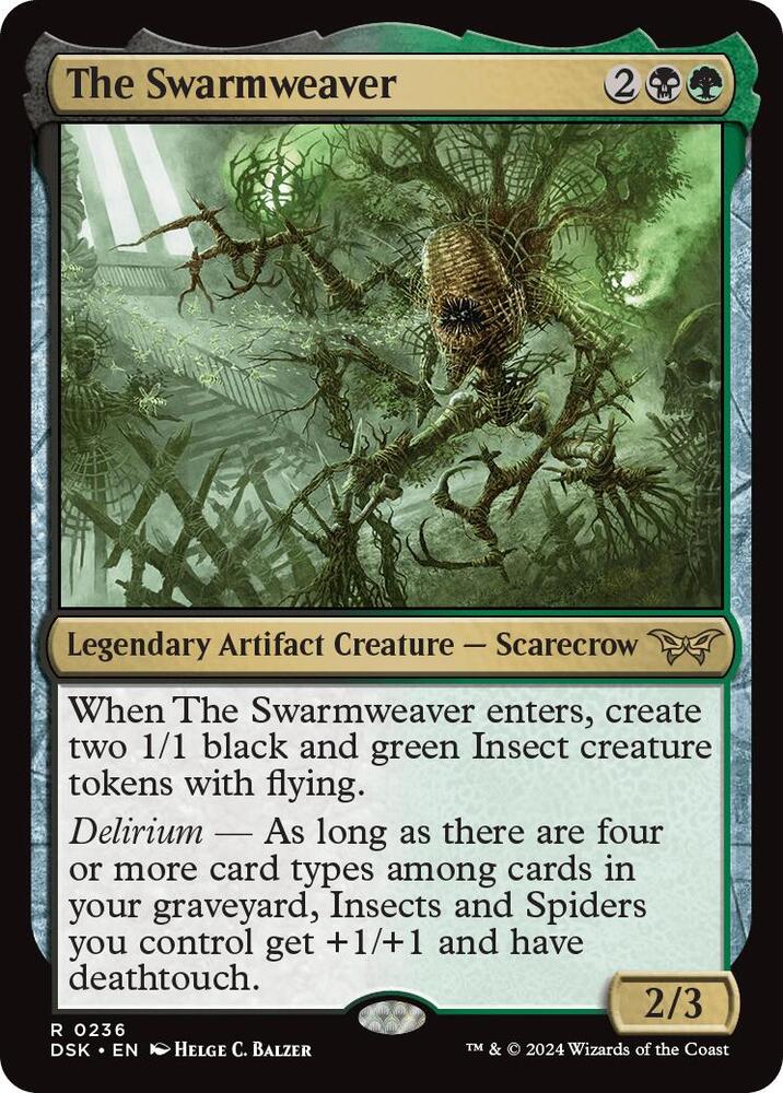 The Swarmweaver 236 (Duskmourn: House of Horror) 