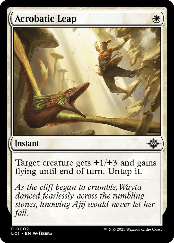 Acrobatic Leap 2/291 (The Lost Caverns of Ixalan) 