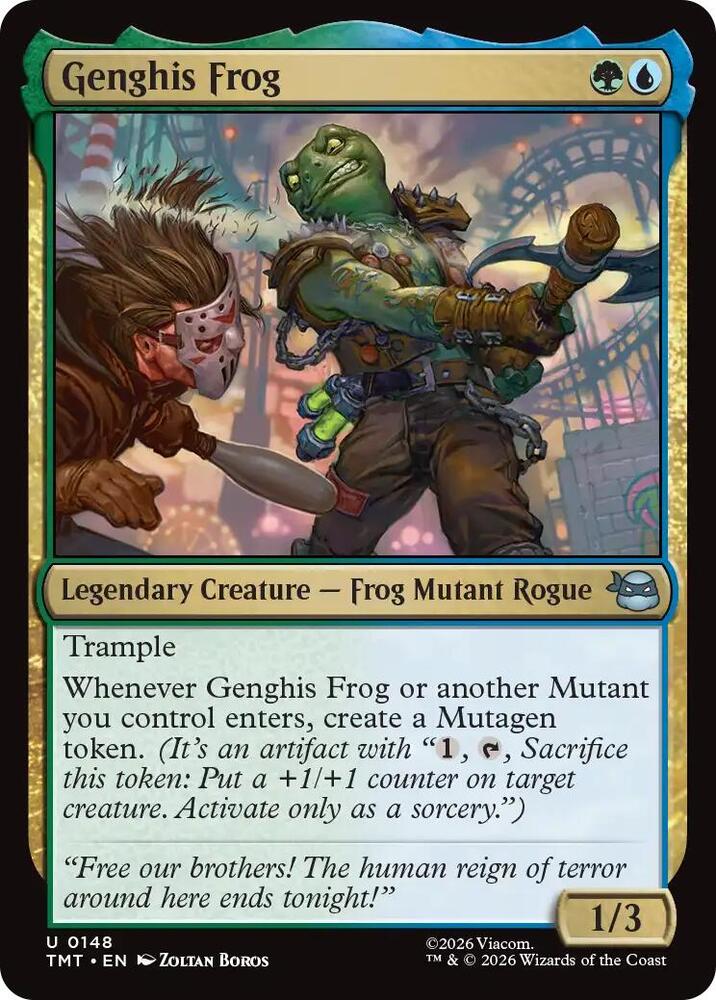Genghis Frog (Teenage Mutant Ninja Turtles)  - undefined