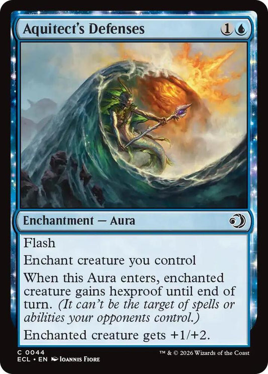 Aquitect's Defenses 44/273 (Lorwyn Eclipsed)  - Foil