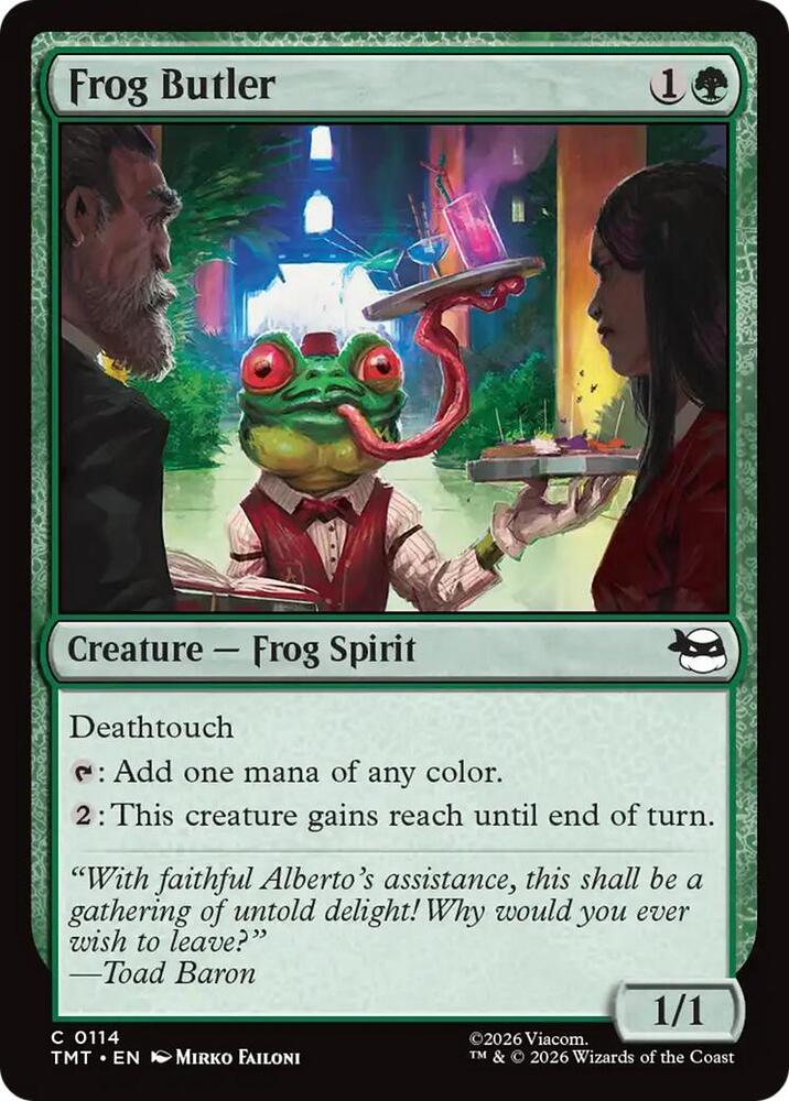 Frog Butler 114 (Teenage Mutant Ninja Turtles)  - Foil