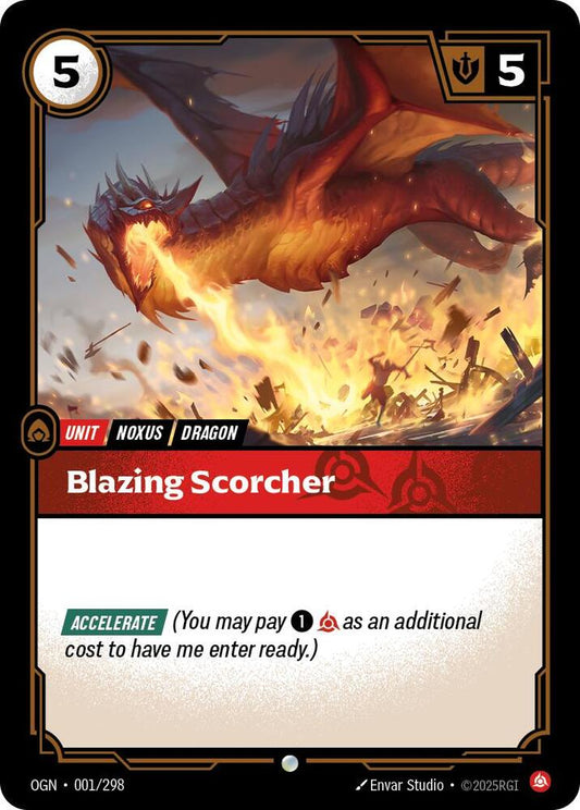 Blazing Scorcher 001/298 (Origins) 