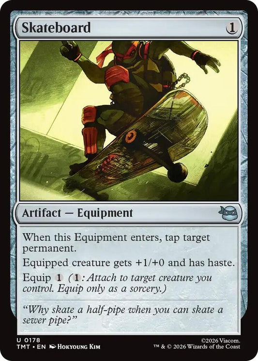 Skateboard 178 (Teenage Mutant Ninja Turtles)  - Foil