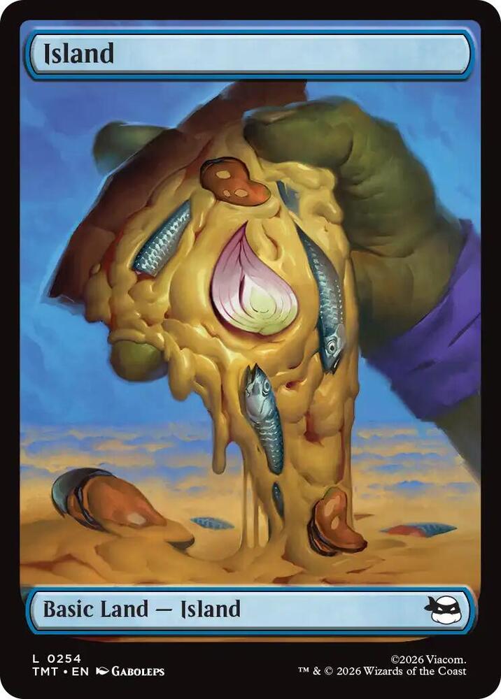 Island 0254 254 (Teenage Mutant Ninja Turtles)  - Full Art Foil