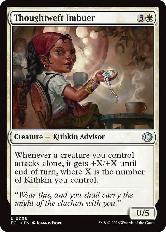 Thoughtweft Imbuer 38 (Lorwyn Eclipsed)  - Foil