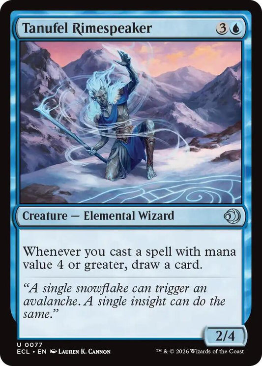 Tanufel Rimespeaker 77/273 (Lorwyn Eclipsed)  - Foil
