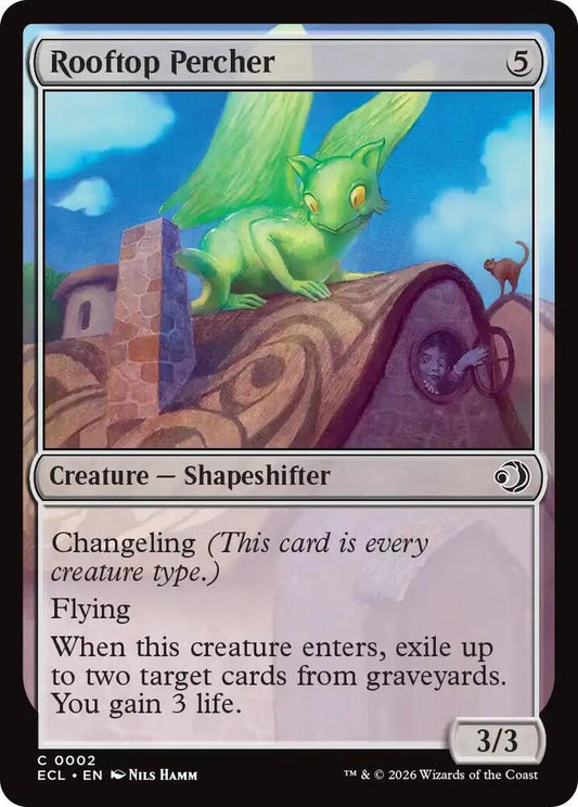 Rooftop Percher 2/273 (Lorwyn Eclipsed)  - Foil