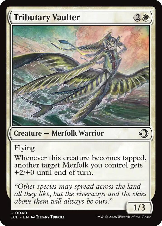 Tributary Vaulter 40/273 (Lorwyn Eclipsed)  - Foil