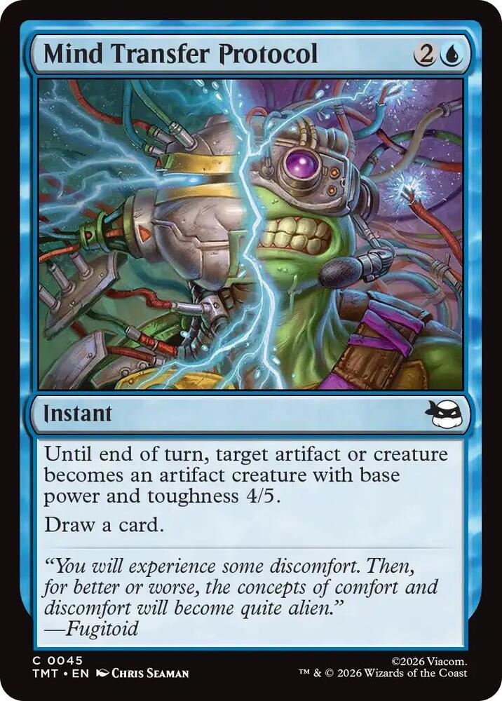 Mind Transfer Protocol 45/190 (Teenage Mutant Ninja Turtles)  - Foil