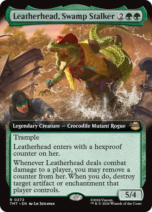 Leatherhead, Swamp Stalker 272 (Teenage Mutant Ninja Turtles)  - Extended Art