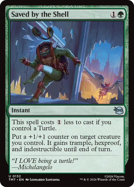 Saved by the Shell 132 (Teenage Mutant Ninja Turtles)  - Foil