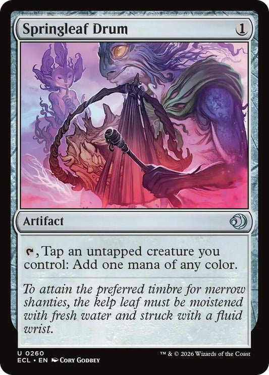 Springleaf Drum 260/273 (Lorwyn Eclipsed)  - Foil