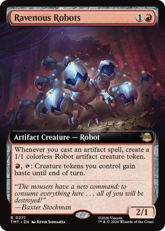 Ravenous Robots 271 (Teenage Mutant Ninja Turtles)  - Extended Art 