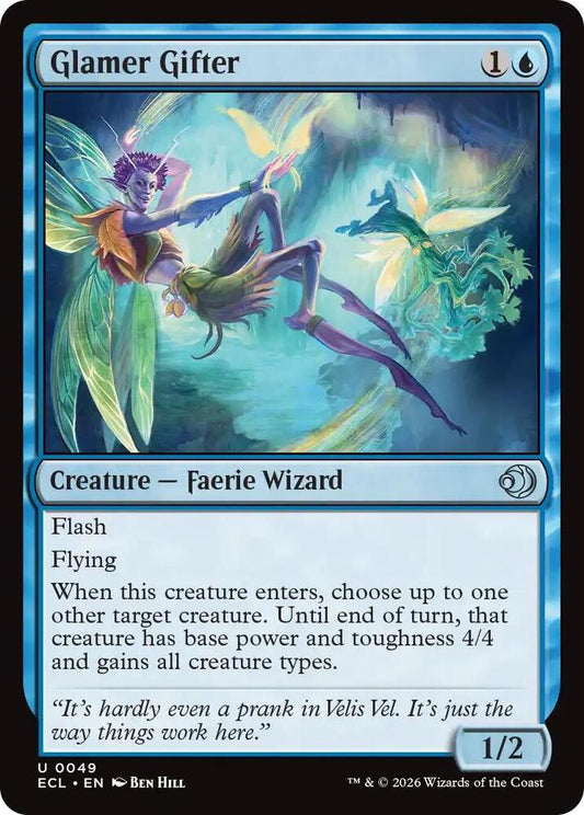 Glamer Gifter 49 (Lorwyn Eclipsed)  - Foil