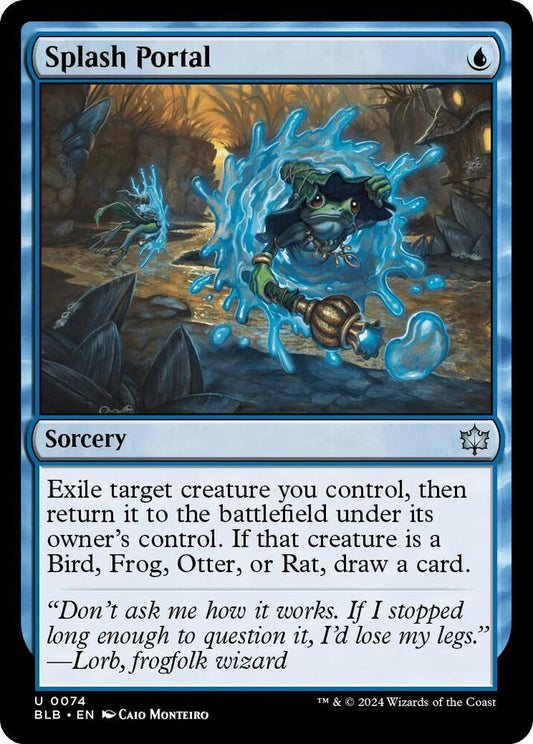 Splash Portal 74 (Bloomburrow)  - Foil