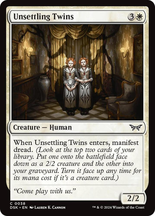 Unsettling Twins 38/286 (Duskmourn: House of Horror) 