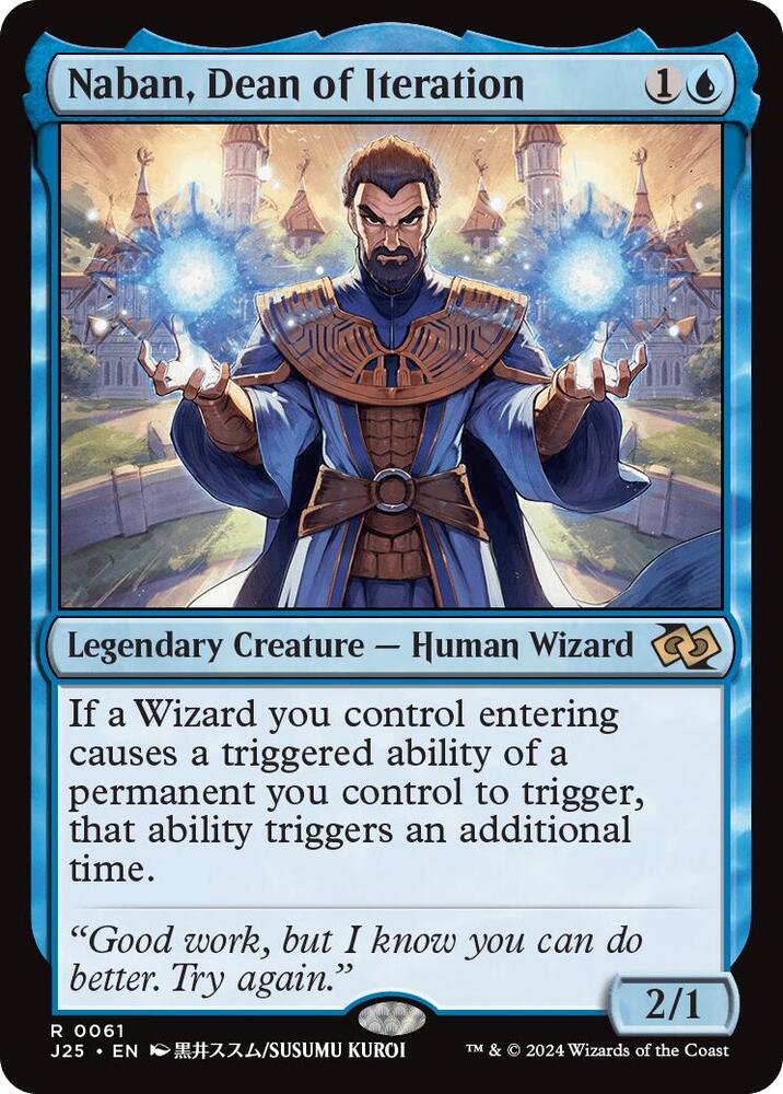 Naban, Dean of Iteration 61/779 (Foundations Jumpstart) 